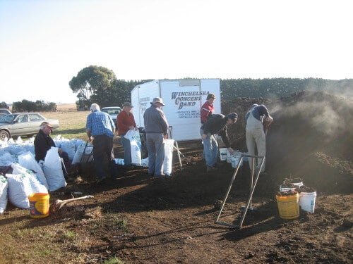 Winchelsea Lions Club sheep poo fundraiser Winchelsea Lions Club sheep poo fundraiser